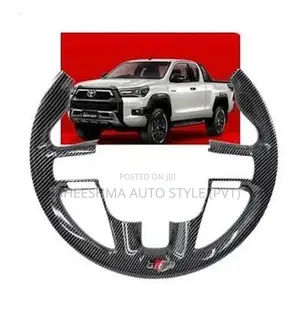 Hilux GR Sport Carbon Fiber Steering Wheel Cover