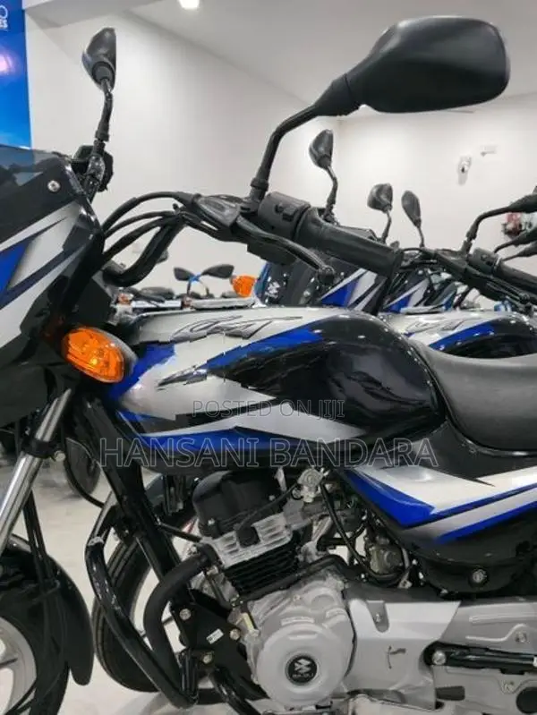 Bajaj CT100 Black Blue 2026