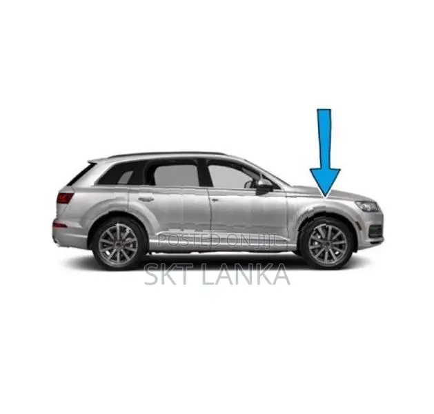Genuine Audi Q7 2018 Driver Fender Wing - Silver