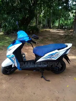 Honda Dio White With Blue 2018
