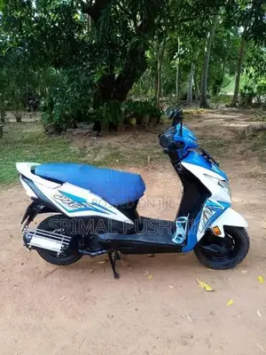 Honda Dio White With Blue 2018