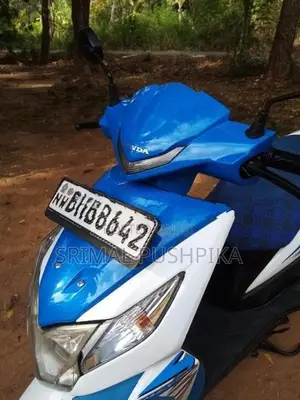 Honda Dio White With Blue 2018
