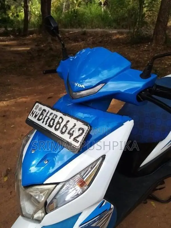 Honda Dio White With Blue 2018