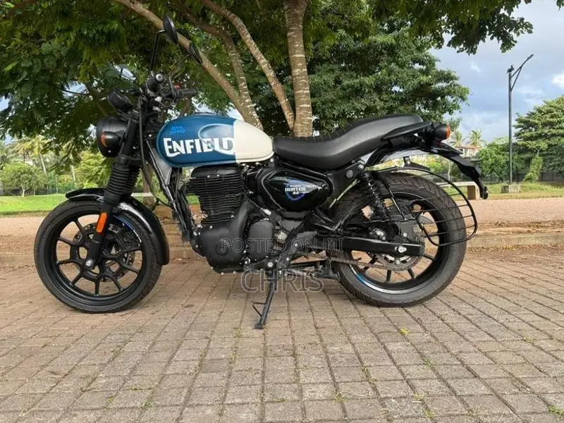 Royal Enfield Hunter 350 Rebel blue 2026