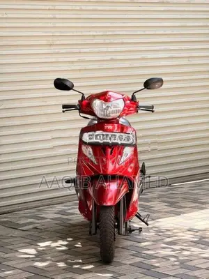 TVS Wego Red With Black 2018