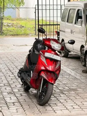 TVS Wego Red With Black 2018