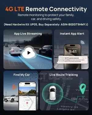 70mai Omni X800 4K Dash Cam with Rear - 128GB