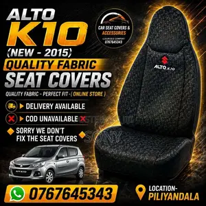 Alto k10 new seat covers for All