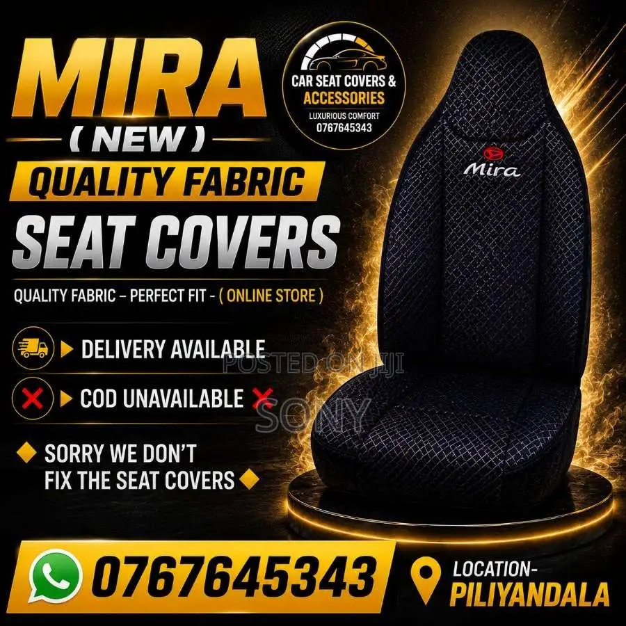 Mira seat covers for All