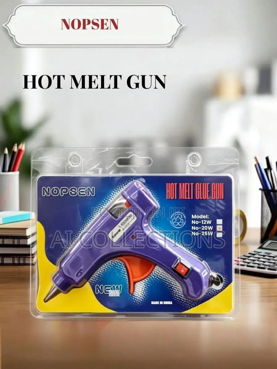 NOPSEN 20W Hot Melt Glue Gun | High Quality Heavy Duty Glue Gun