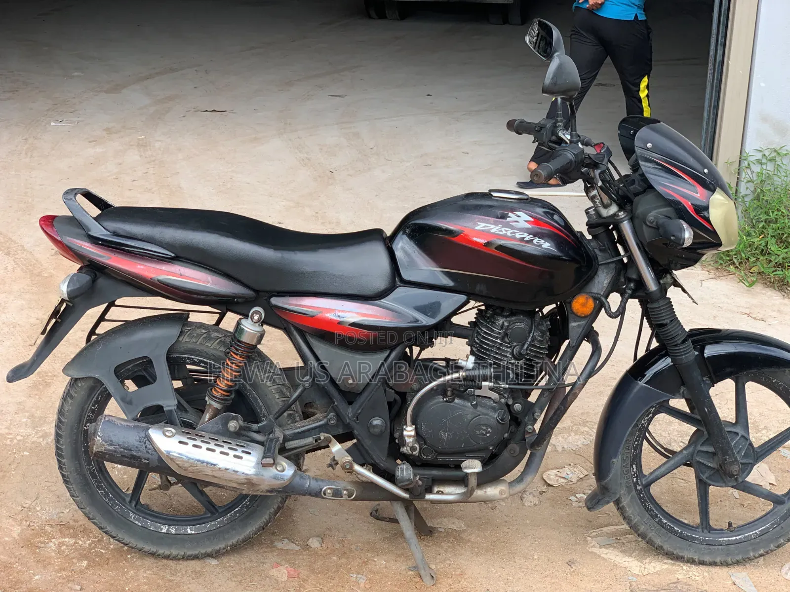 Bajaj Discover 125 2007 Black
