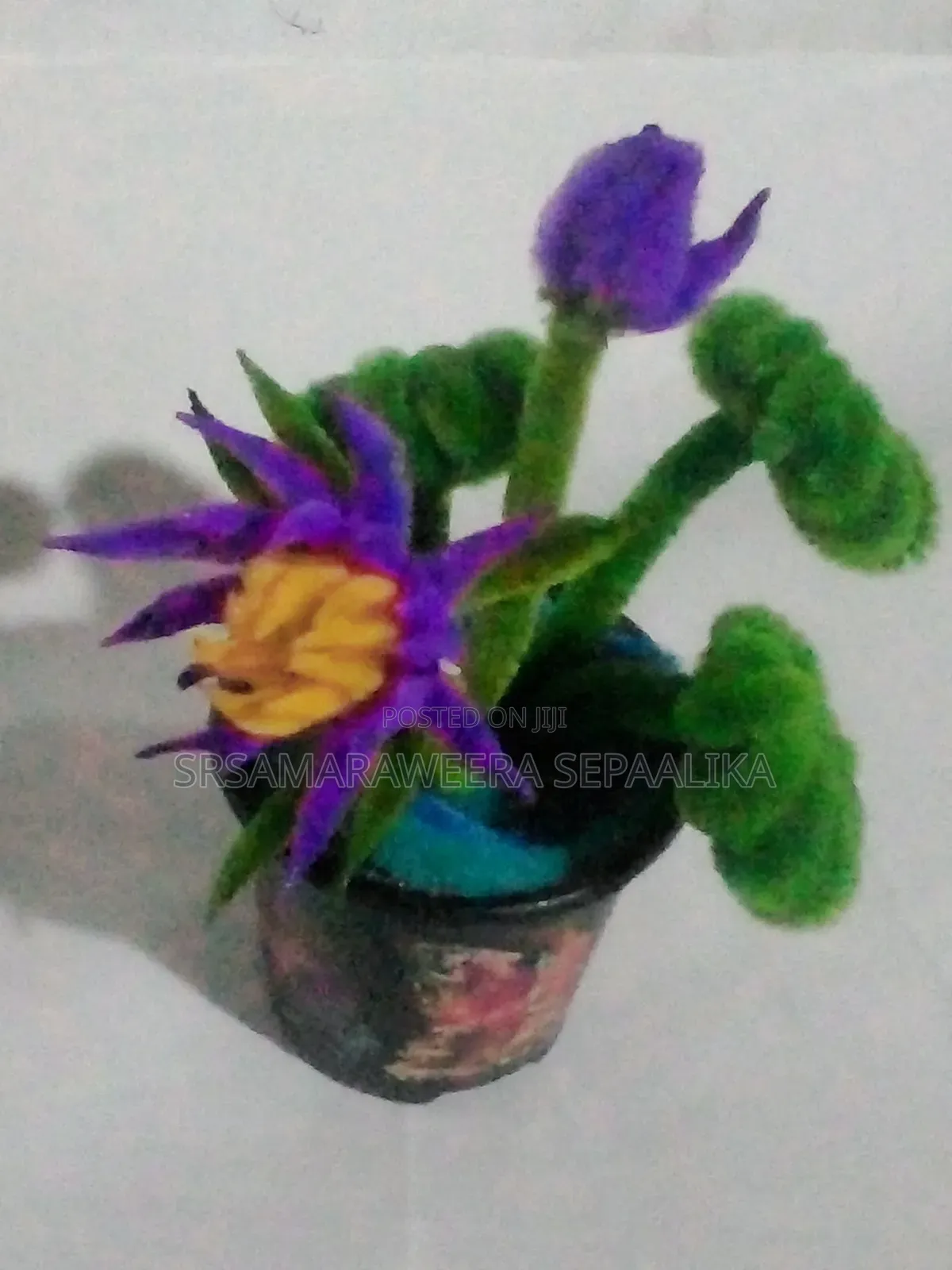 Artificial Flower Vases Pipecleaner/Formsheet