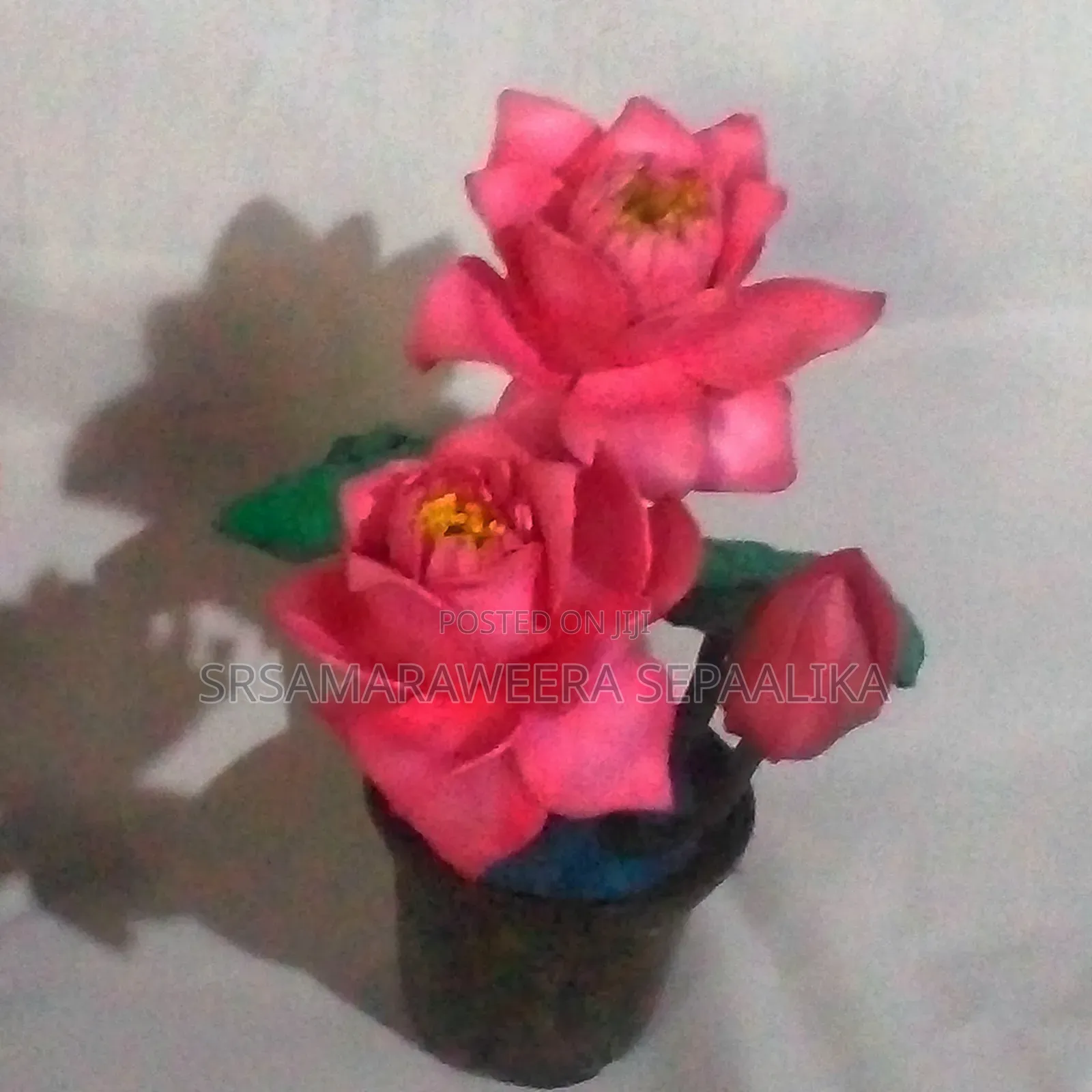 Artificial Flower Vases Pipecleaner/Formsheet