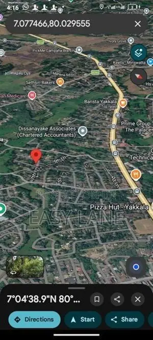 Land for sale in yakkala / CA 15818