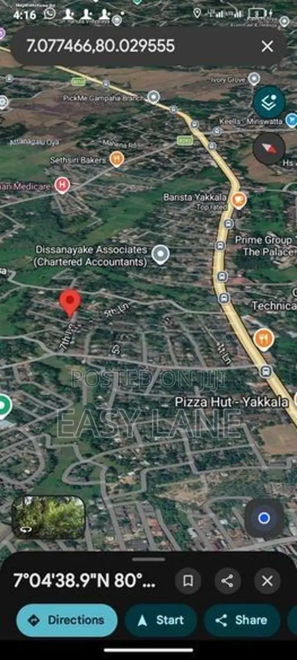 Land for sale in yakkala / CA 15818