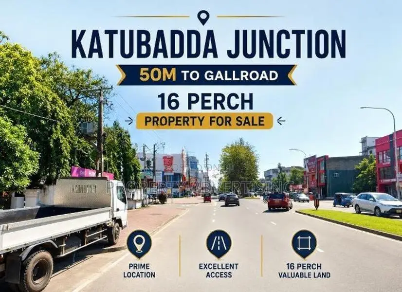 Valuable property for sale in katubadda