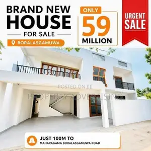 BrandNew House for sale in boralasgamuwa - Urgent