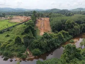 Mawak Oya Facing Land For Sale - Padukka