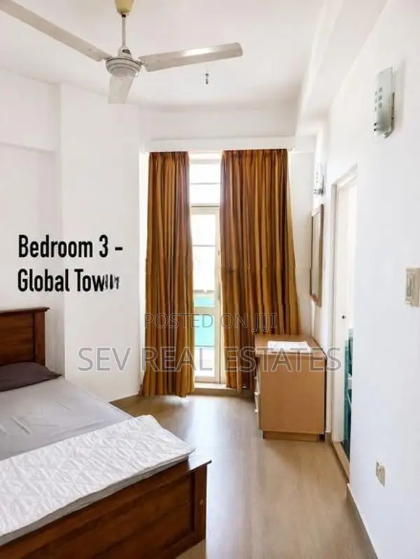 Three Bedroom Unfinished Apartment for Rent in Colombo 4