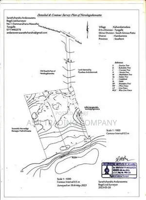 Rare Elevated Beachfront Land for Sale in Ranna – 94 Perches