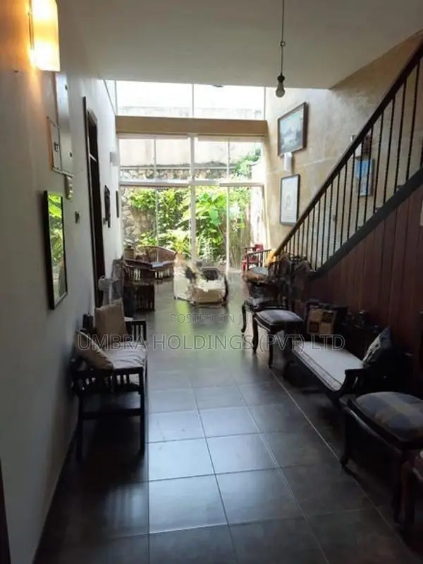 2 Storey Rustic Style House For Rent In Colombo 6 - 4077U