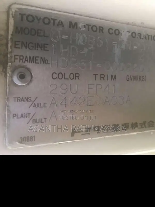Toyota Coaster 1994 Bus (Used)
