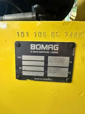 Yanmar Bomag 1 Ton Roller 2008 Heavy-Duty (Used)