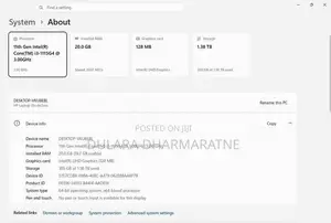 HP Core i3 11th Gen 20GB Ram 512GB SSD +1TB HDD