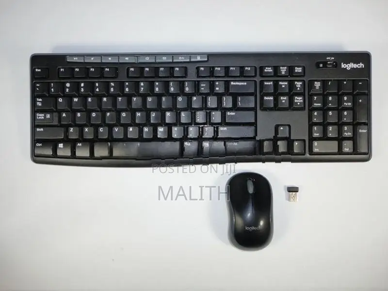 MK270 Wireless Keyboard With Mouse Combo