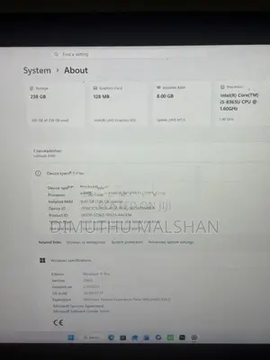Dell Latitude 5400