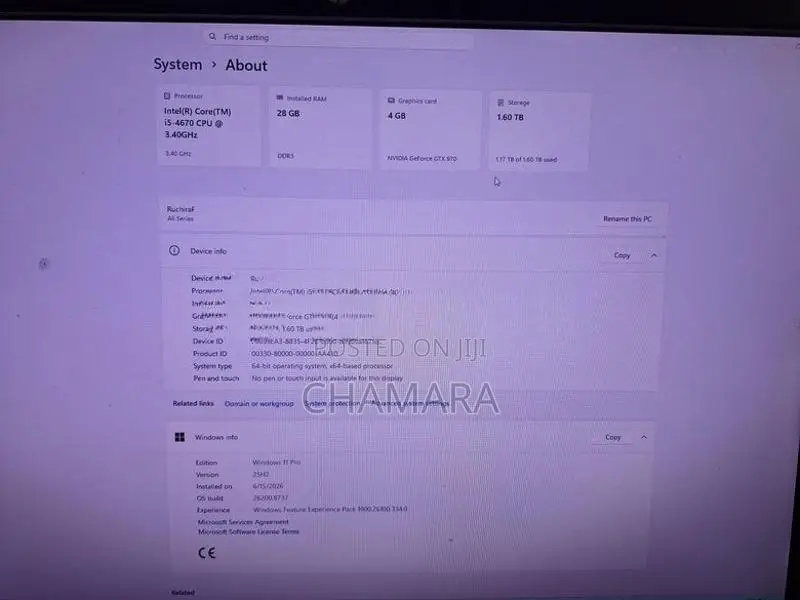 Intel I5 4th Gen Gaming PC