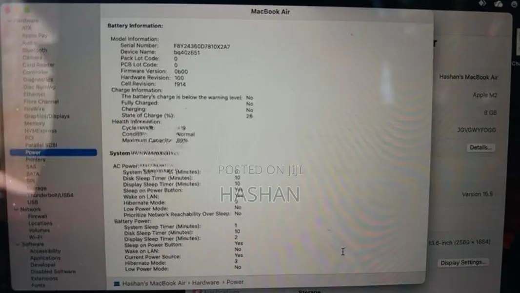 Apple MacBook Air M2 (2022) - Midnight