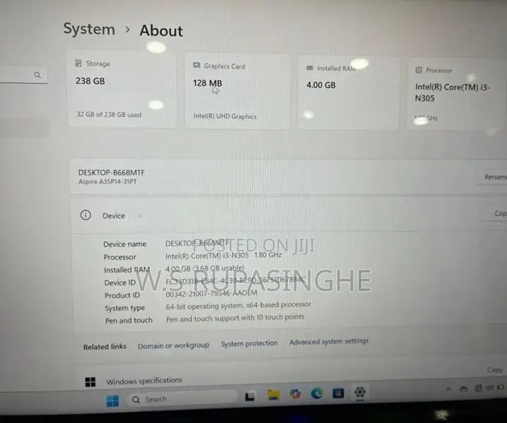 Acer i3 N305 Touch 360