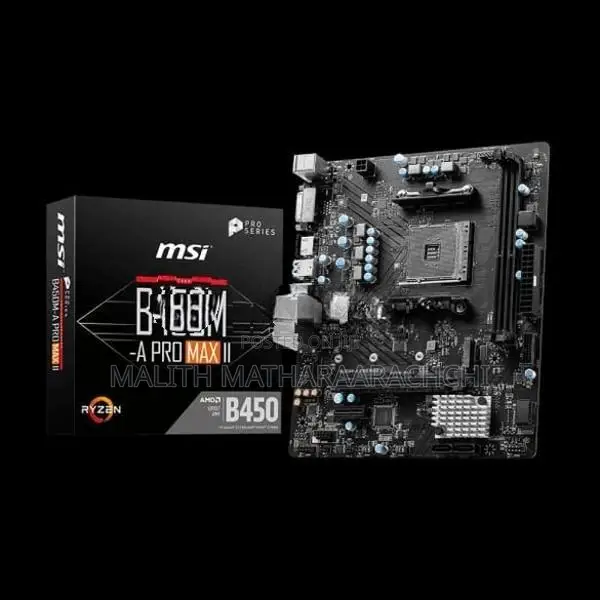 MSI B450M-A Pro Max II Motherboard