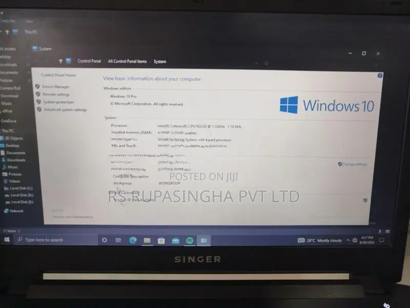 Singer Celeron Laptop