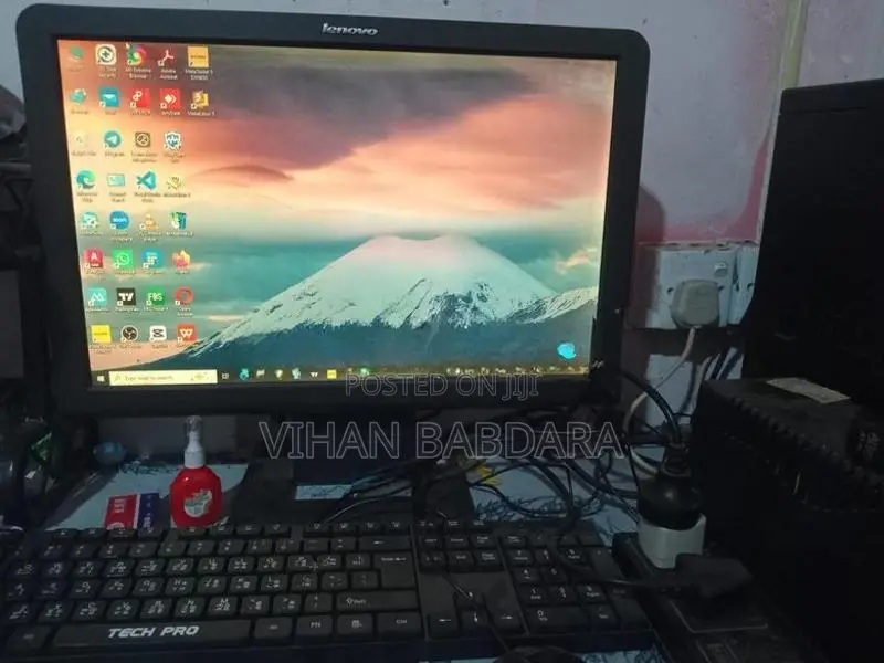 Core I3 3rd Gen Full Pc Set with Lenovo Monitor