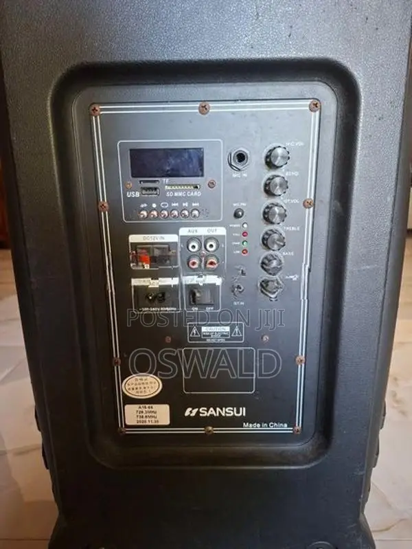 Sansui Powered Speaker 15"