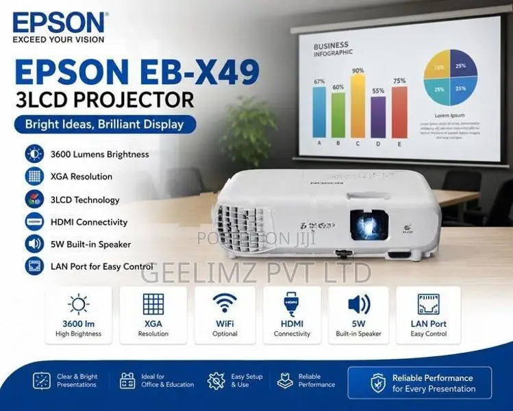 Epson EB-X49 Multimedia Projector