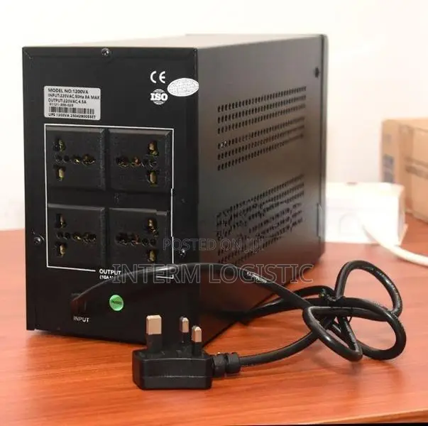 1200 VA UPS 230V WITH LCD Display + Voltage Stabilizer