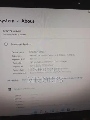 Samsung i5 2nd Gen PC
