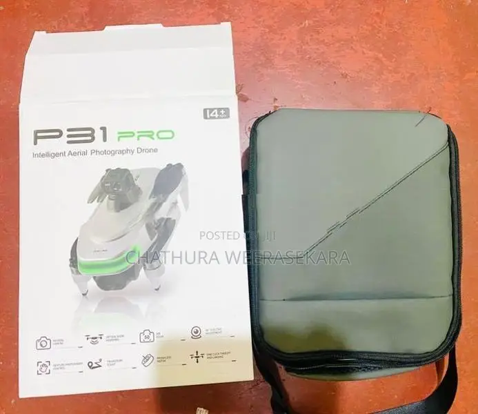 P31 Pro GPS Drone – 4K Camera Touchscreen Remote With Extra Battery