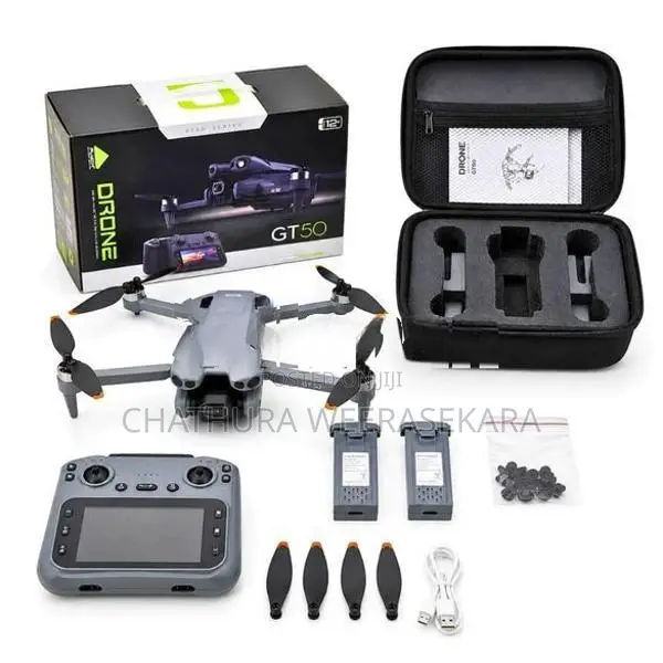 Brand New GT50 Pro Drone HD Camera, Screen Remote With Brushless