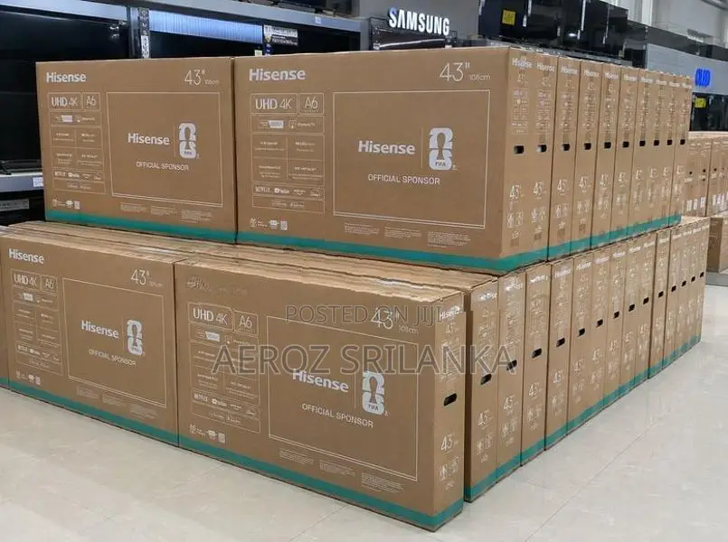 New Hisense 43" 4K Ultra HD Smart TV with Voice Control