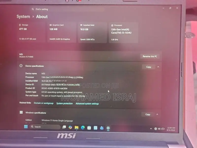 MSI Laptop