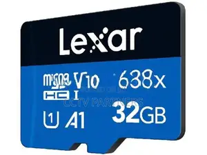 LEXAR 32GB Micro SD card for cctv mobile phones High speed reading