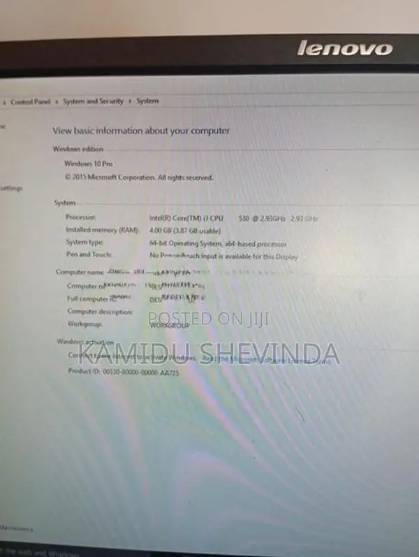 Samsung i3 Desktop Pc
