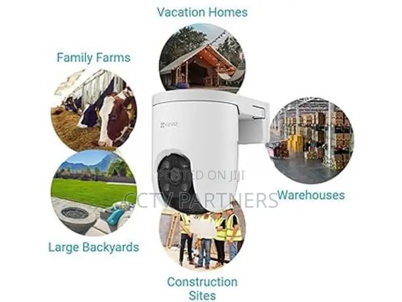 EZVIZ H8C Pro 3MP 2K Wifi Two Way Voice ColourVu Smart Home CCTV Camer