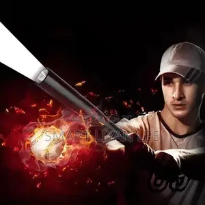Multi-Purpose Baseball Bat LED Flashlight Security Torch