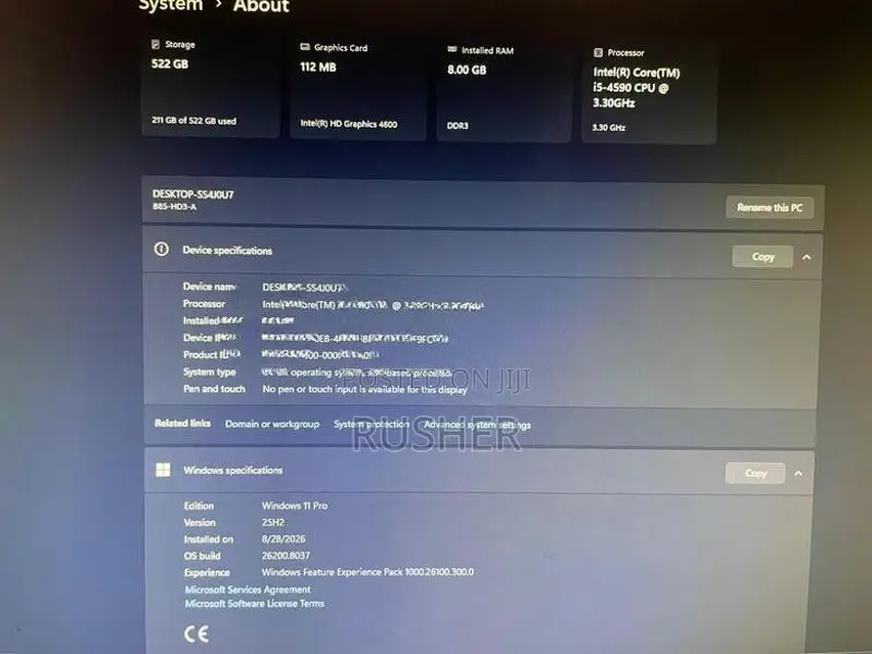 i5 Gaming PC Full Set with 24" LG Monitor