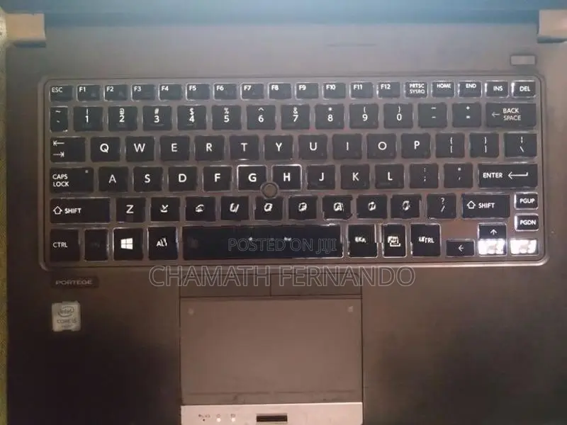 Toshiba Core i5 6th Gen 8GB Ram 256GB SSD Backlit Keyboard